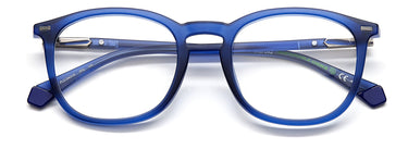 Premium Men Polaroid Eyeglasses: PLD D431 - Matte Blue Blue(2) - SpecSMART Eye Clinic (Front View)
